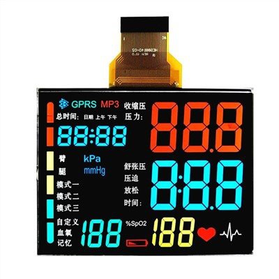 Modul cu ecran LCD pentru oximetru